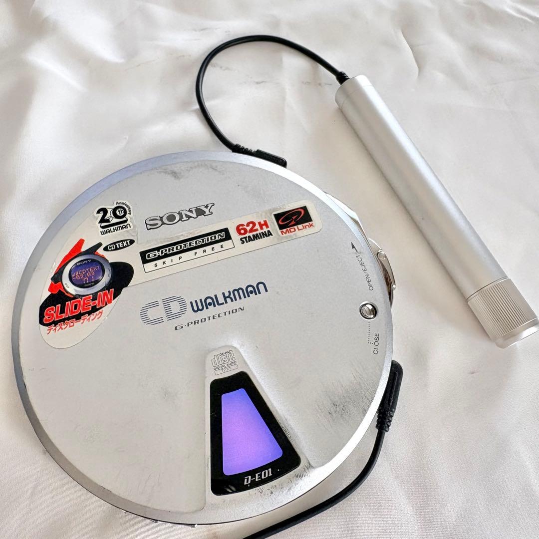 【ジャンク】SONY CD WALKMAN D-E01 スロットイン