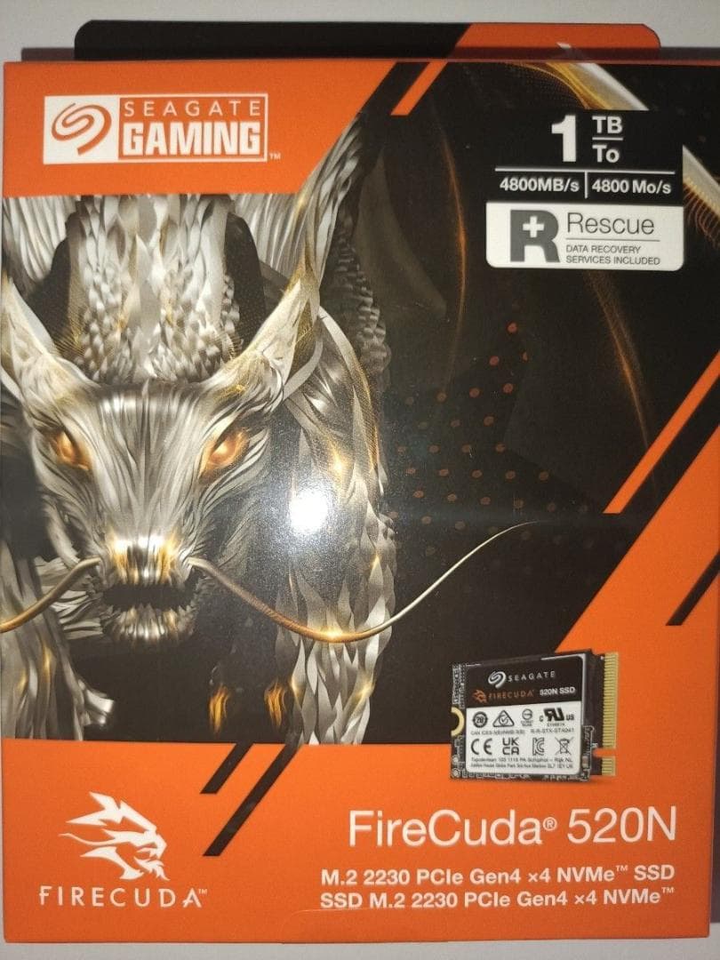 Seagate FireCuda 520N M.2 2230 内蔵 1TB