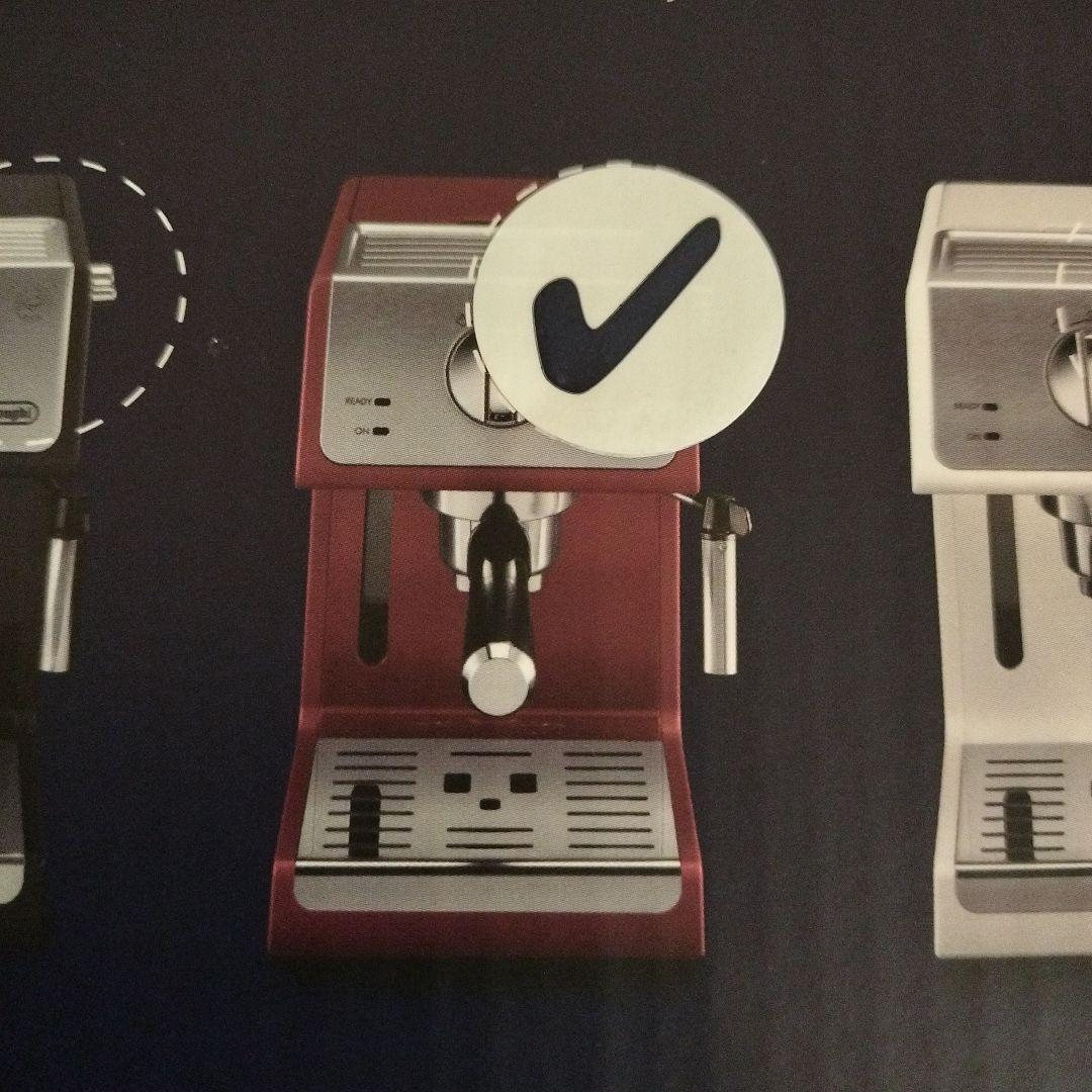 未使用デロンギ アクティブエスプレッソカプチーノメーカ- ECP3220J-R