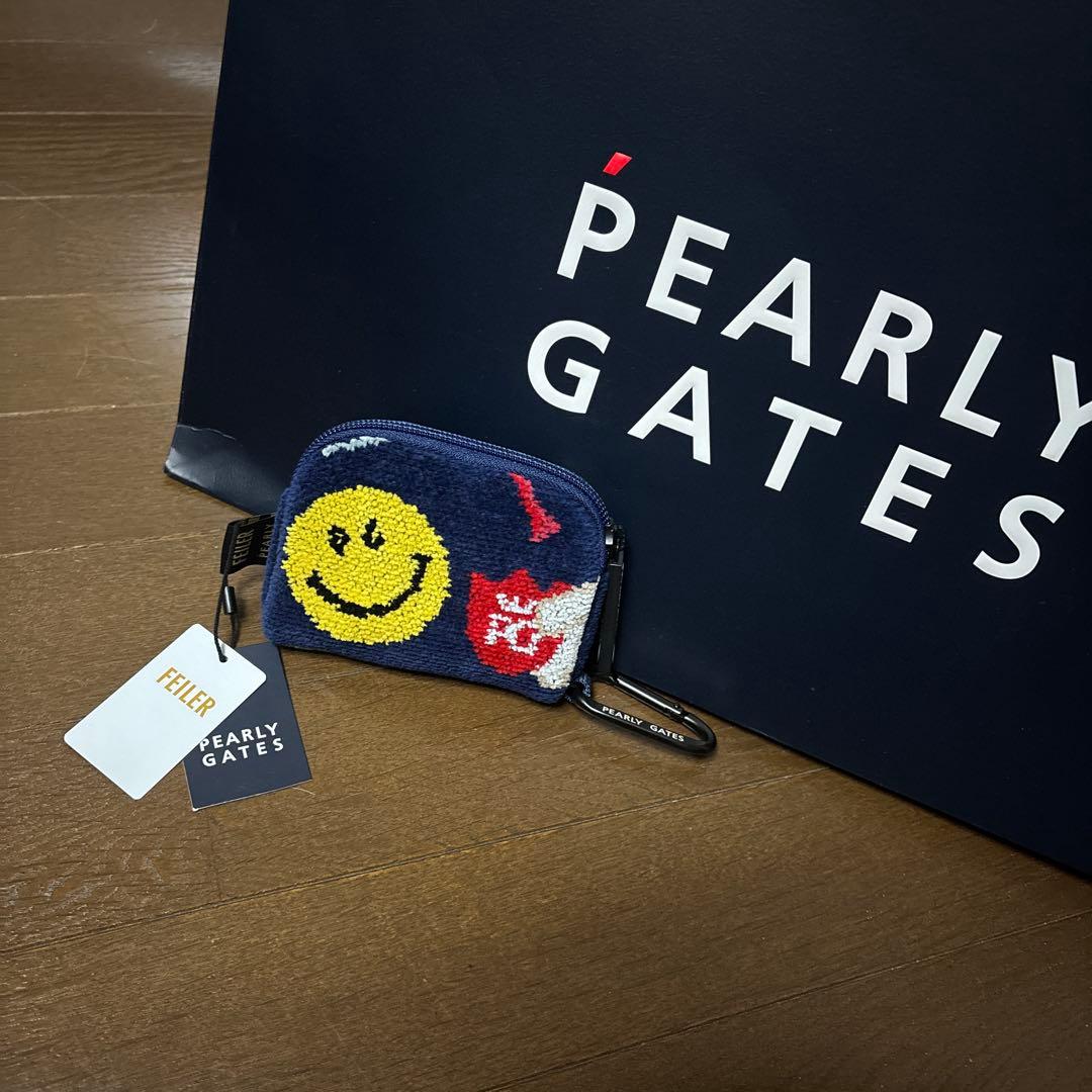 即完売！超レア商品です！FEILER×PEARLYGATES ボールポーチ