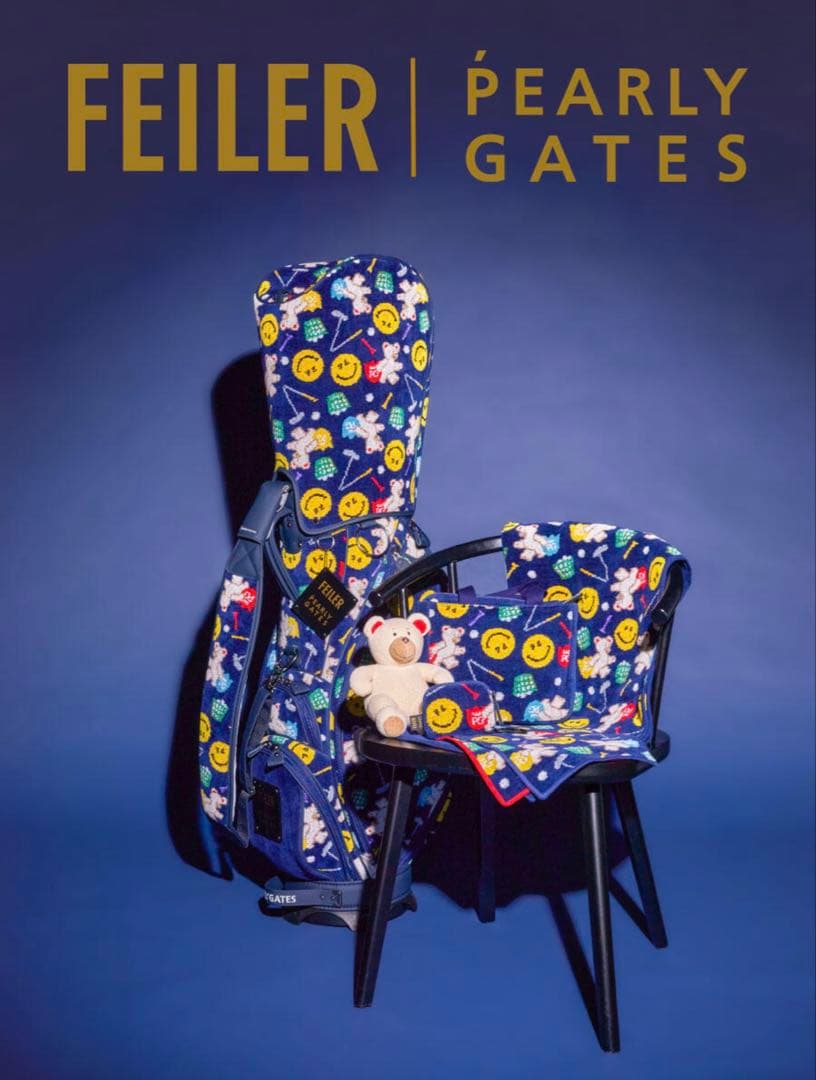 即完売！超レア商品です！FEILER×PEARLYGATES ボールポーチ