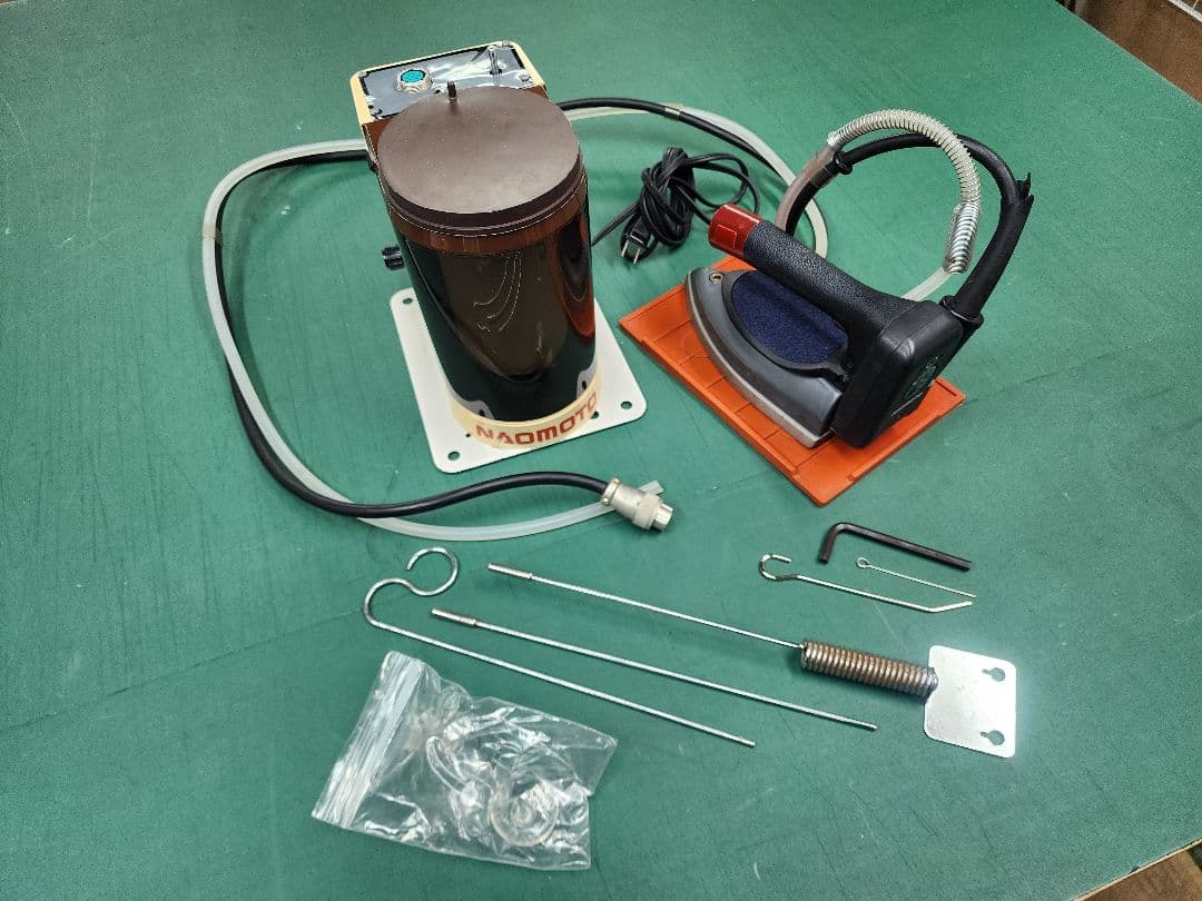 中古　ナオモト　アイロン 　HYS-410P　お掃除金具セット付き