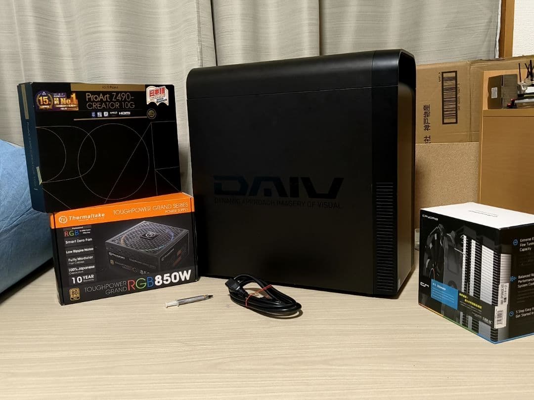 Windowsデスクトップ core i7 10700 ASUS proart z490 RAM32GB