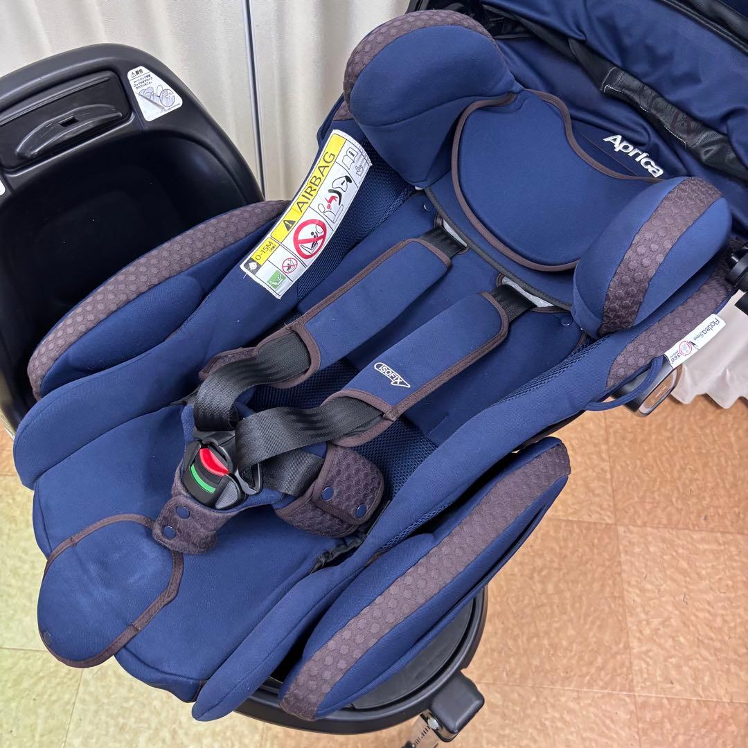 クリーニング済　アップリカ　フラディア　グロウ　ISOFIX　360°セーフティ