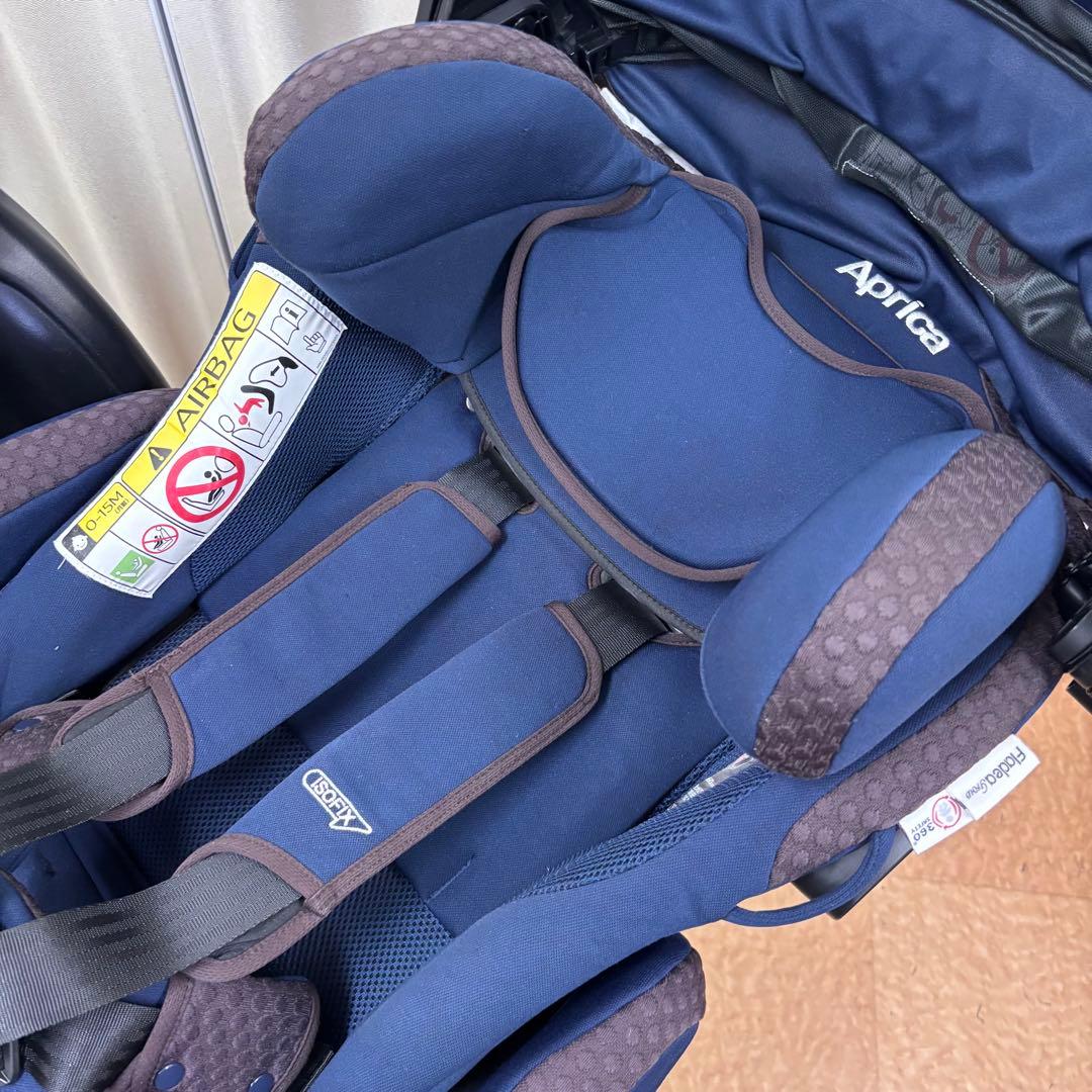 クリーニング済　アップリカ　フラディア　グロウ　ISOFIX　360°セーフティ