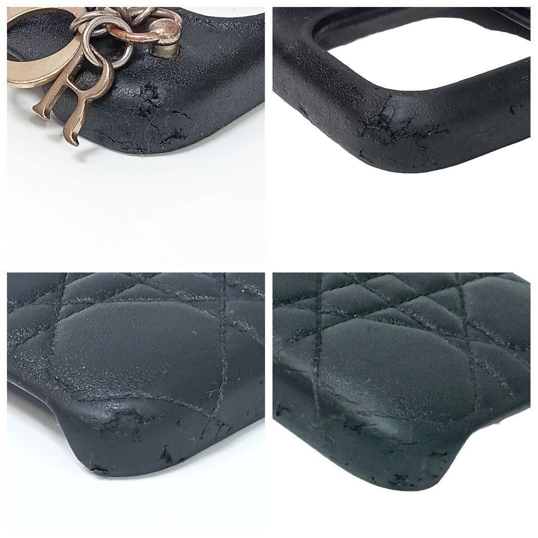 クリスチャンディオール iPhone14proケース ブラック 黒 DIOR