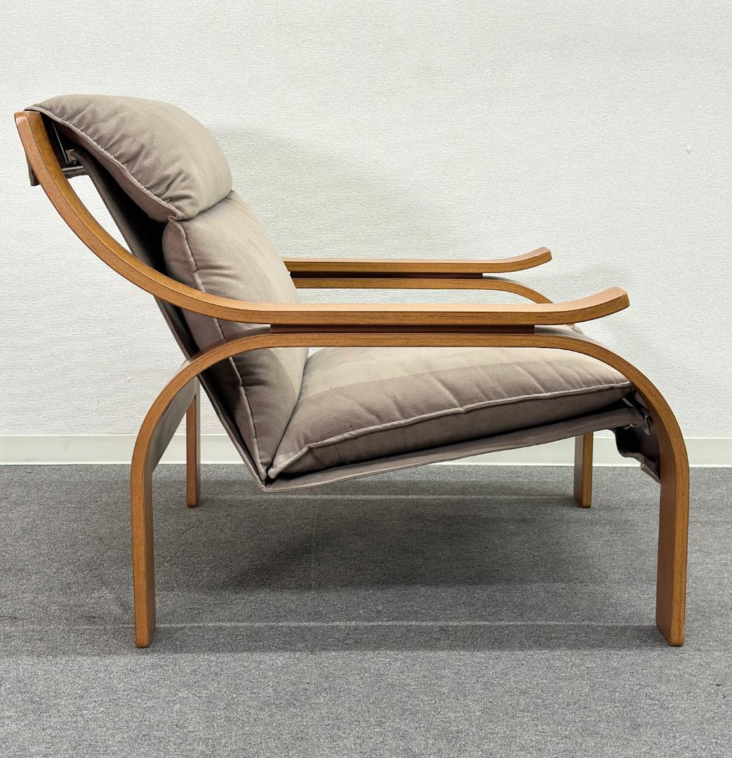 ■arflex■WOODLINE　ラウンジチェア　ソファ　モダン　マルコザヌーゾ