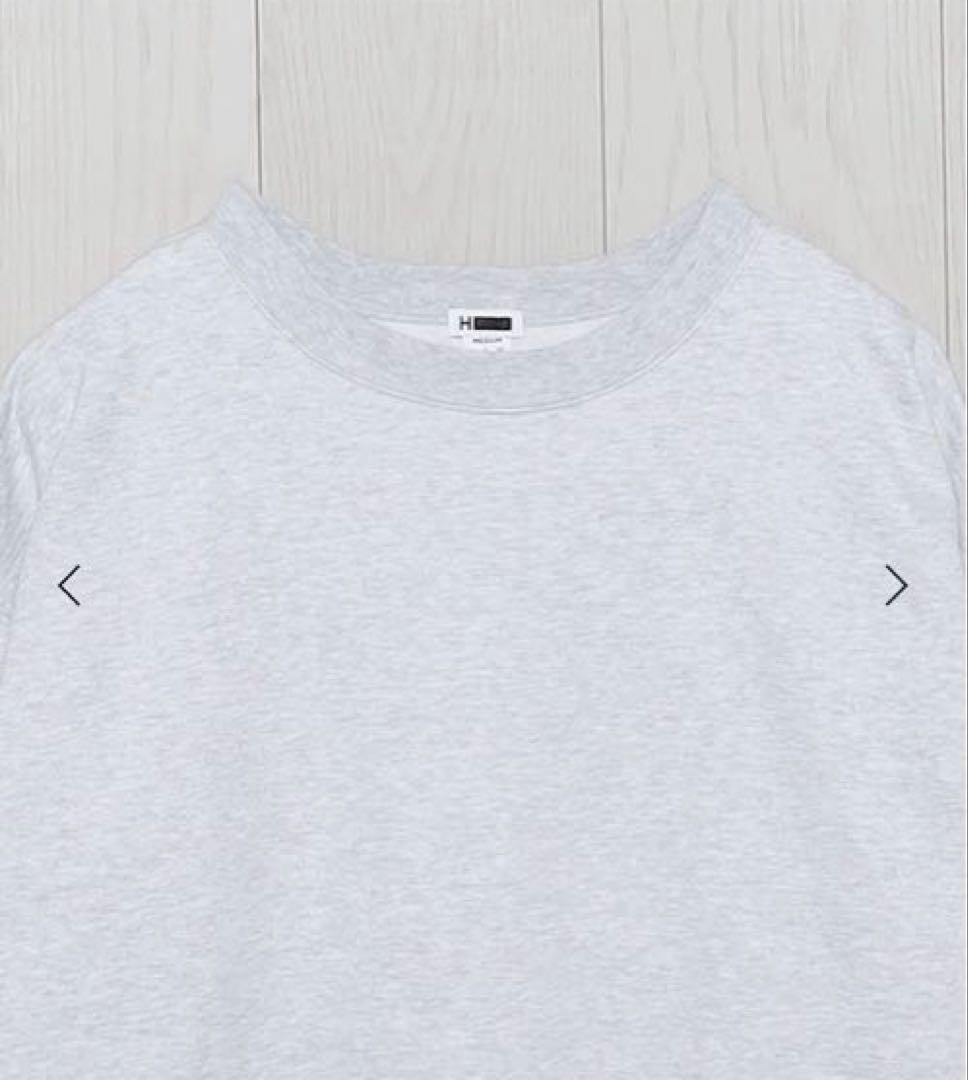 H BEAUTY&YOUTH クラシック スウェットクルーネック　Lサイズ