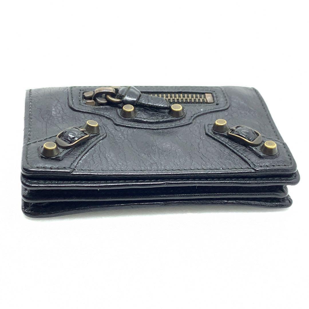 BALENCIAGA ネオクラシック レザー カードケース 100110