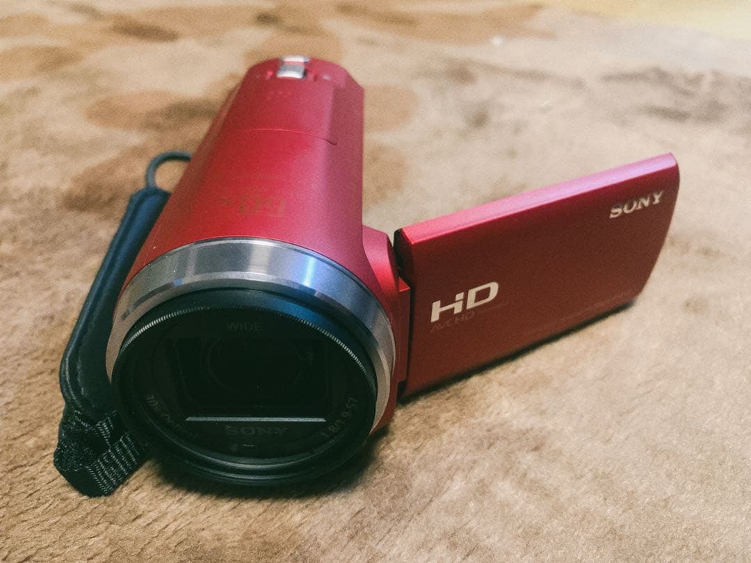 ソニー SONY HDR-CX680 R レッド デジタルビデオカメラ