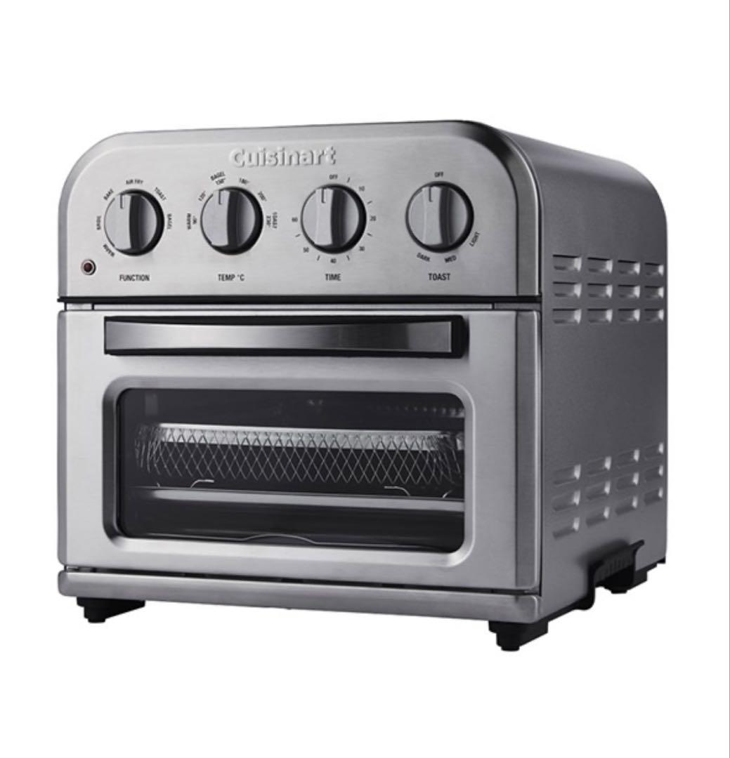 【新品未開封】クイジナート ノンフライオーブントー スター/シルバー