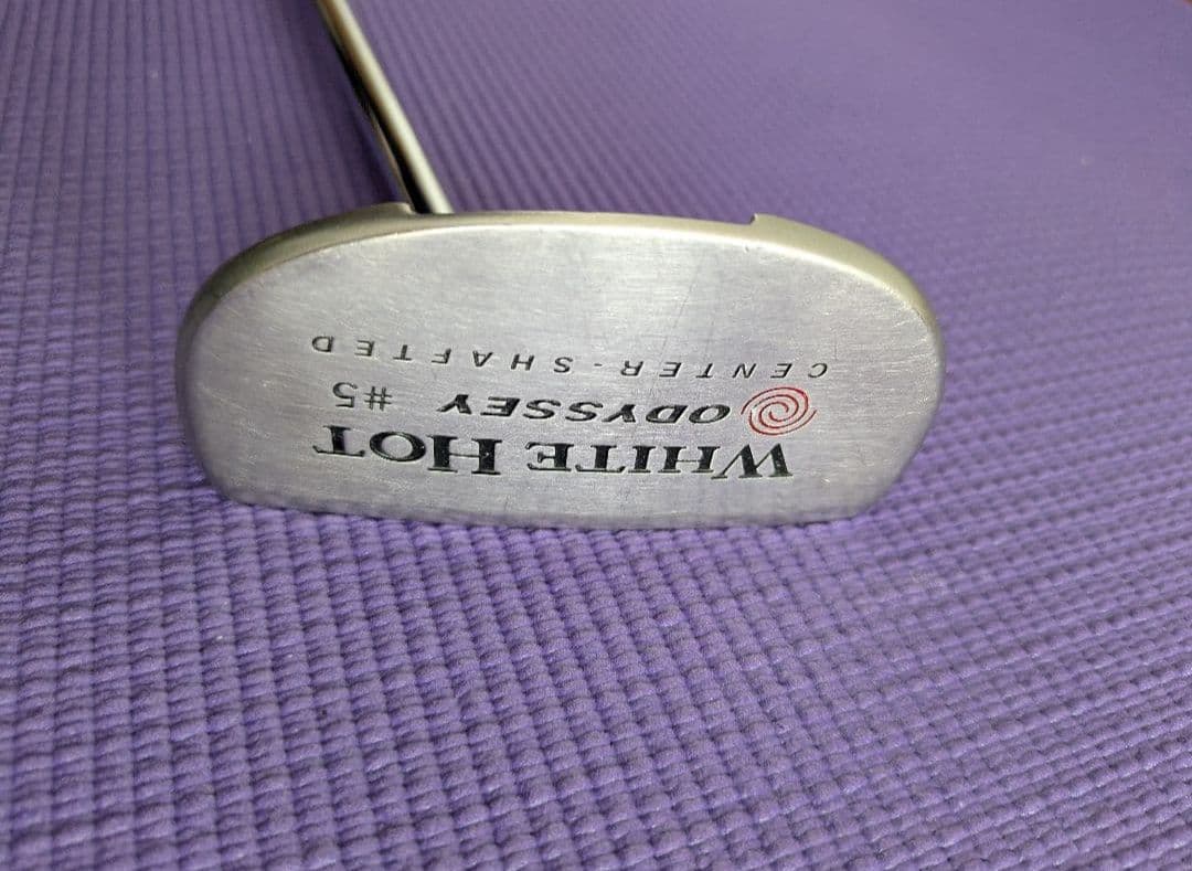 名器美品）初代オデッセイホワイトホット#5 センターシャフトパター