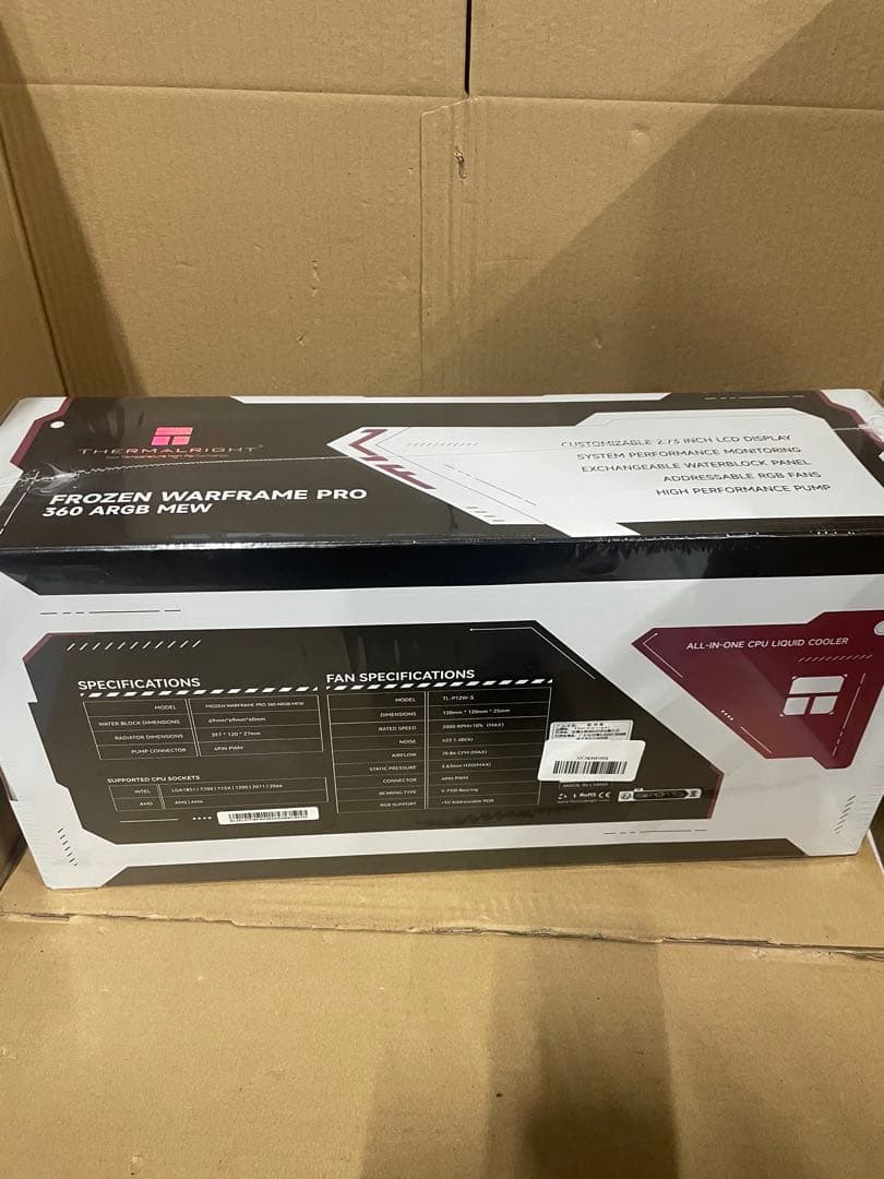 THERMALRIGHT FW PRO 360 ARGB MEW クーラー