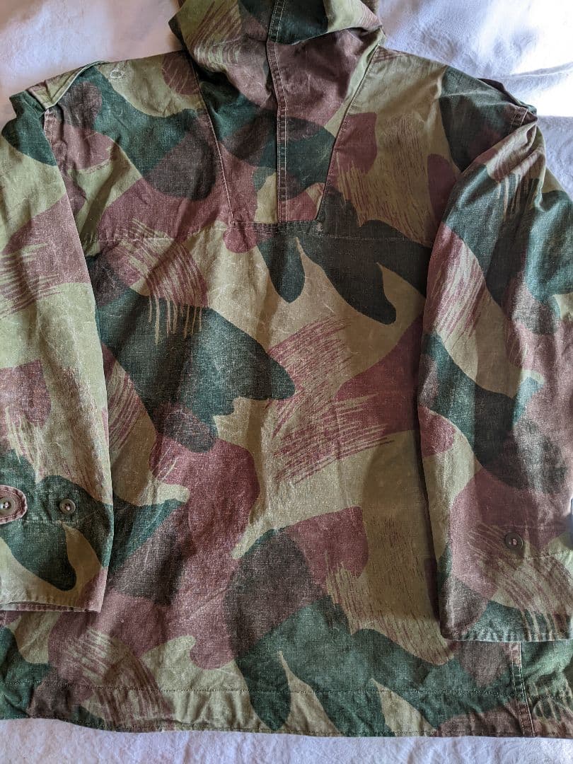 レア個体　belgian デニソンスモックフード付きプルオーバー