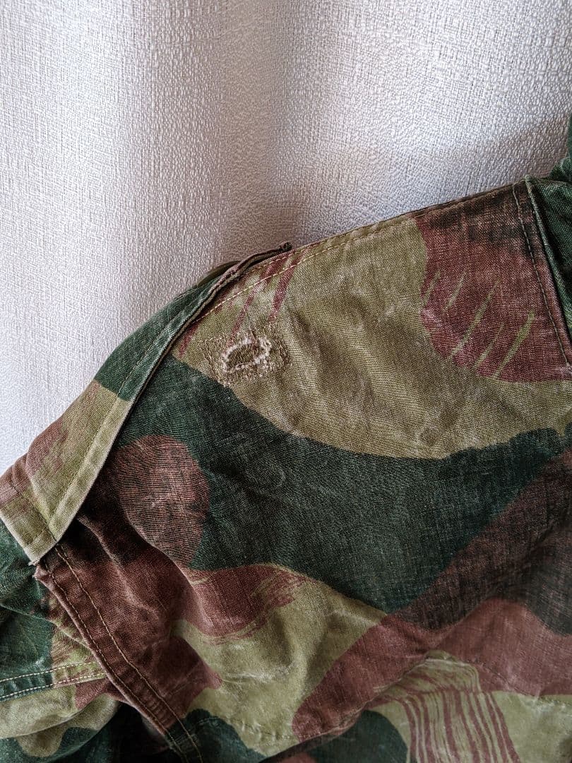 レア個体　belgian デニソンスモックフード付きプルオーバー