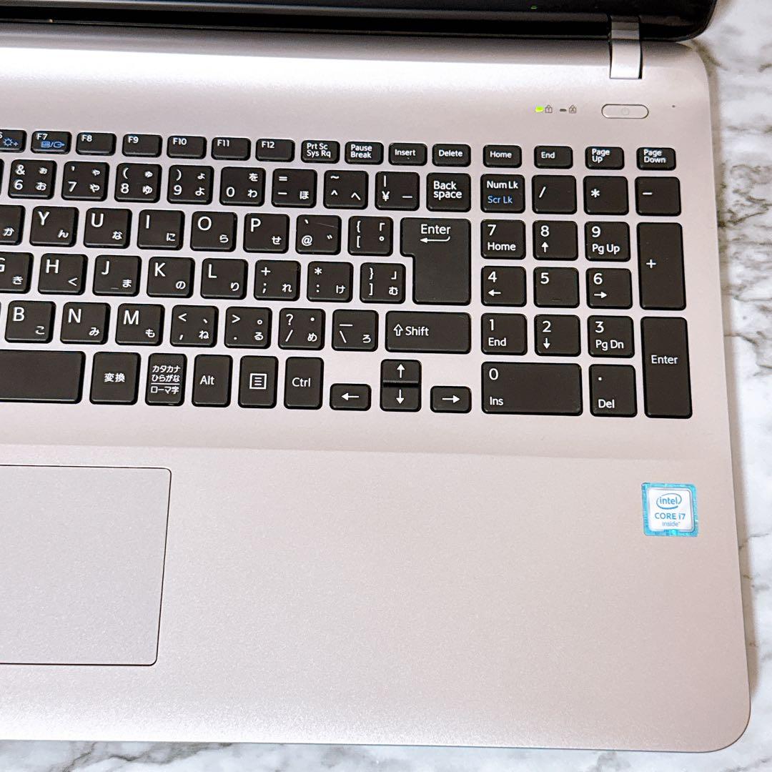 美品✨高性能i7＆メモリ16GB 爆速SSD✨VAIO すぐ使えるパソコンPC