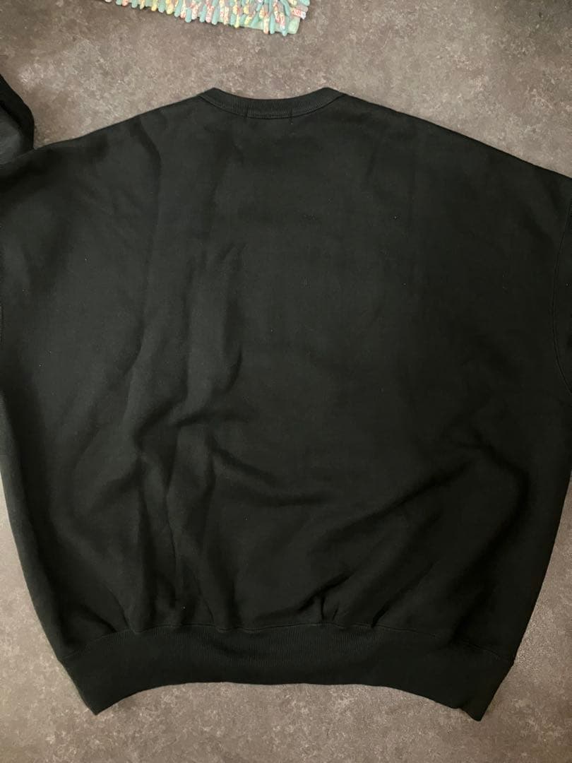 Cootie Productions カレッジロゴスウェット Lサイズ 黒