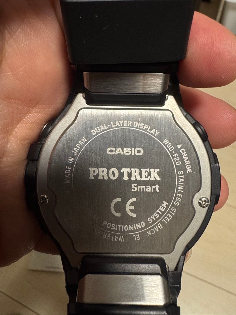 中古 CASIO PRO-TREK smart WSD-F20/WSD-F20S
