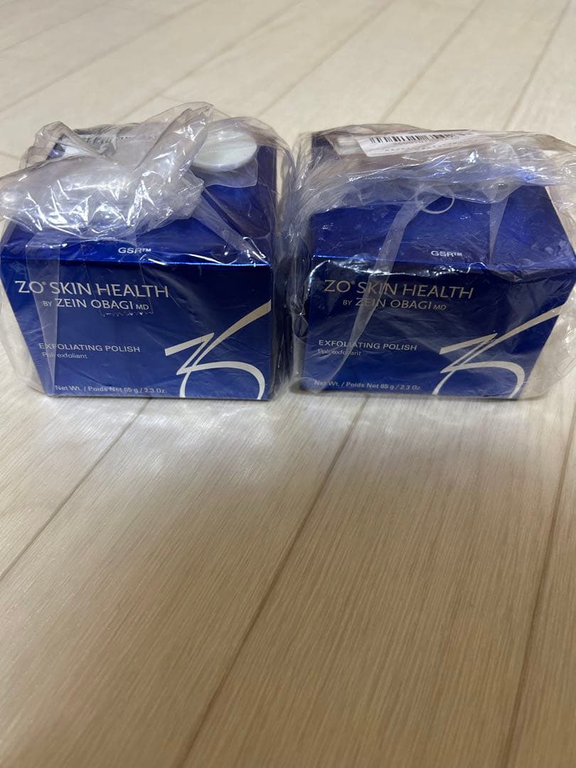 新品未使用 ゼオスキン エクスフォリエーティングポリッシュ スクラブ2セット