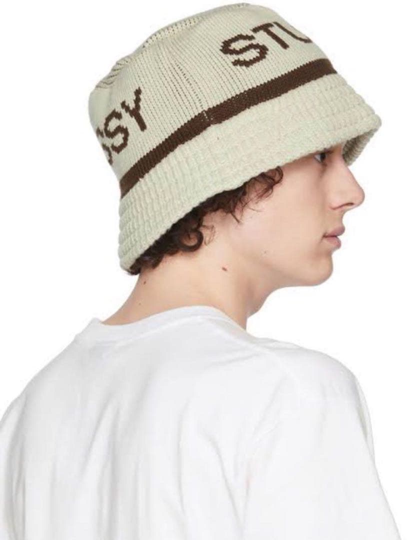 即完売　Stussy バケハ　Jacquard Knit Bucket Hat
