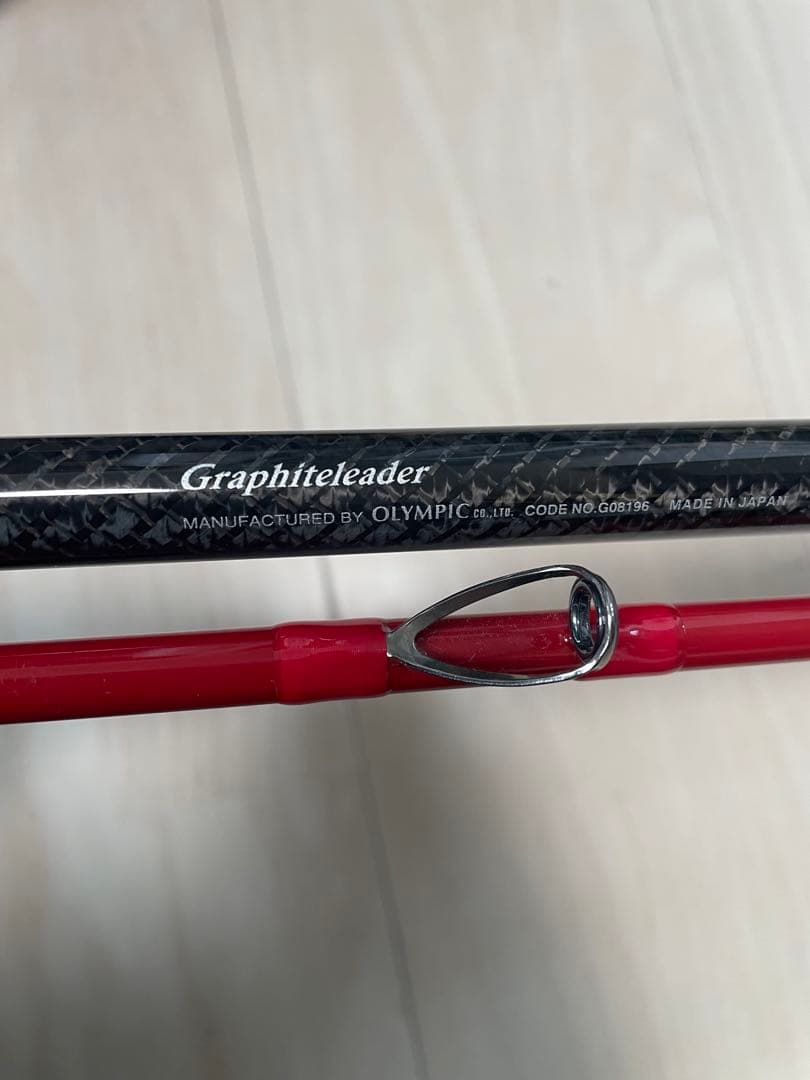 オリムピア　カラマレッティRossoロッドとSophia リールのエギングセット