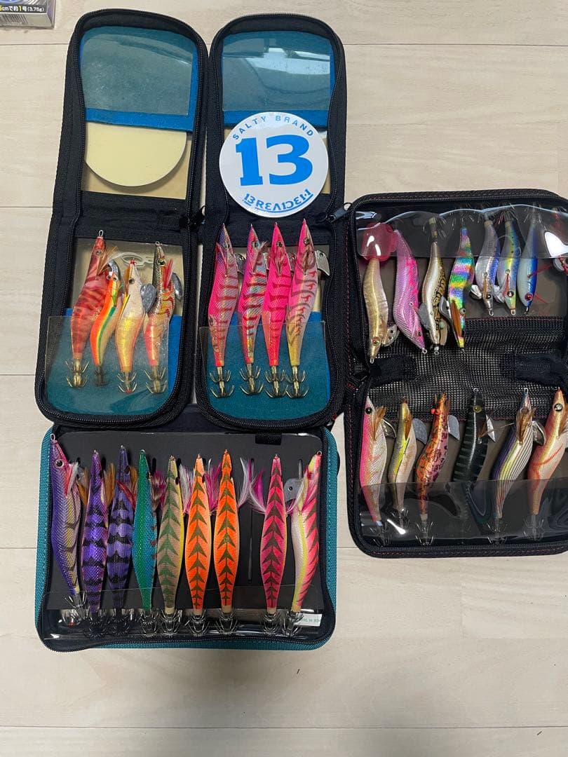 オリムピア　カラマレッティRossoロッドとSophia リールのエギングセット