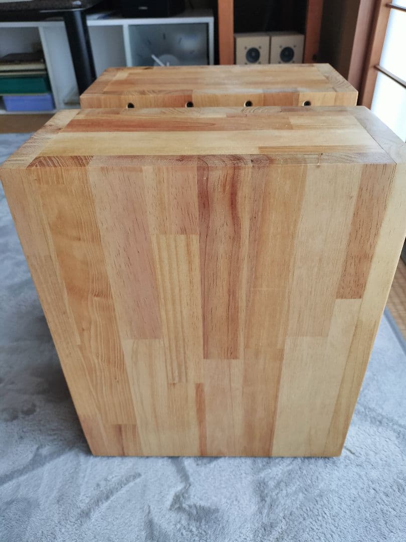 マツモト工芸さん　バックロードスピーカwooden10cm