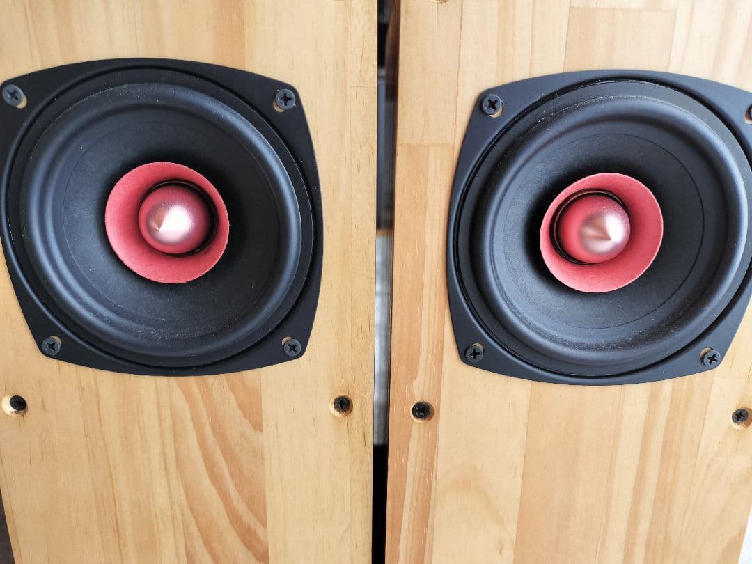 マツモト工芸さん　バックロードスピーカwooden10cm