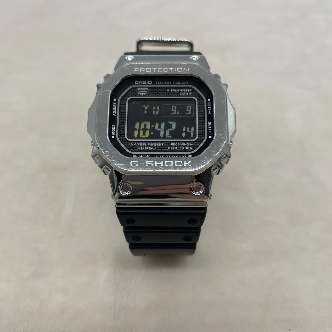 GSHOCK GMW-B5000-1JF フルメタル 樹脂バンド 電波ソーラー