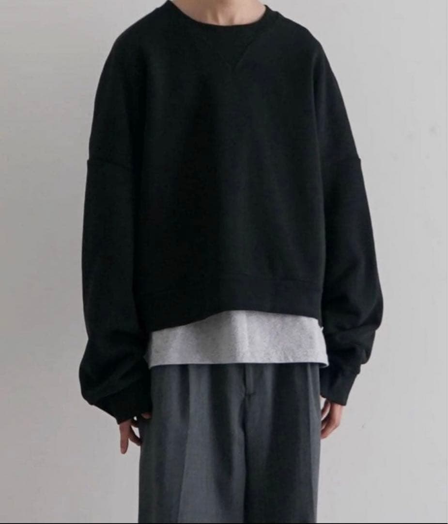 トップス ENTIRE STUDIOS Box crew SOOT size S