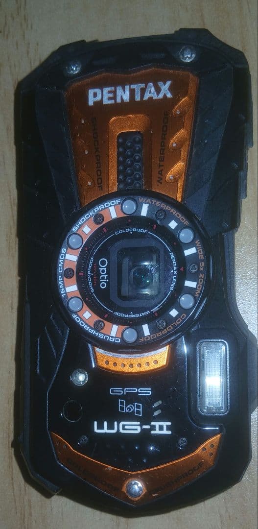 PENTAX Optio WG-2 コンパクトデジタルカメラ　防水カメラ