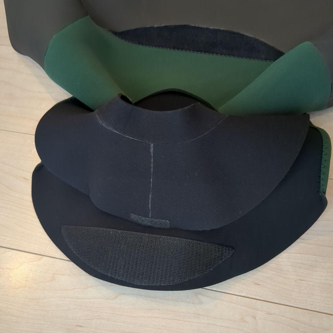 【新品】SURVIVE セミドライスーツ ブラック/ダークグリーン