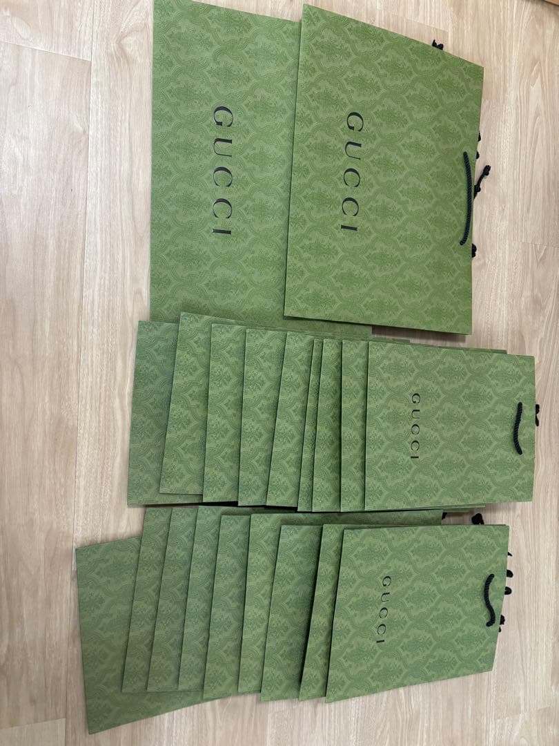 ブランド 紙袋 まとめ売り GUCCI グッチ ショッパー ショップ袋 セット