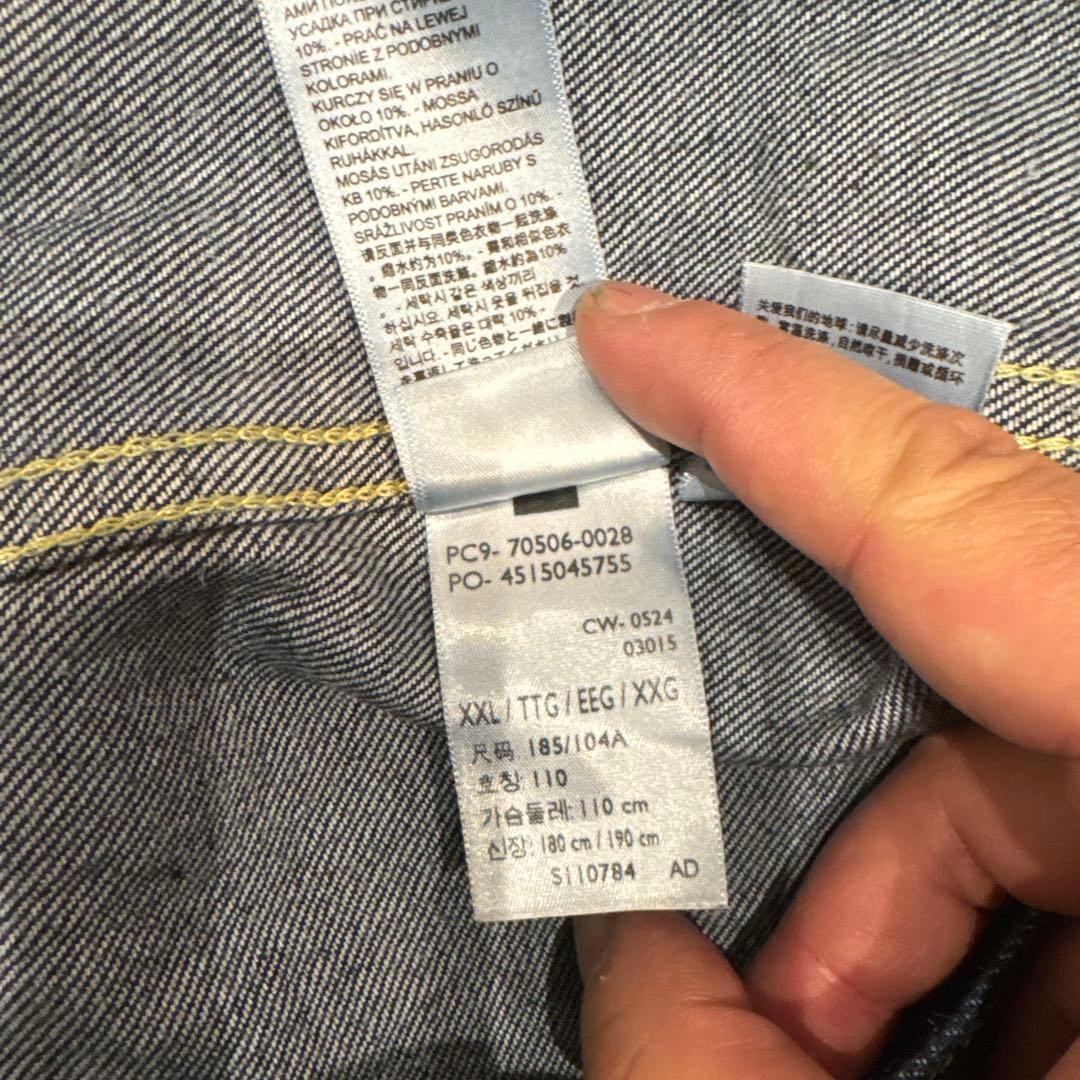 ワンウォッシュリーバイス LVC 506XX 46 Tバック 日本製 1st