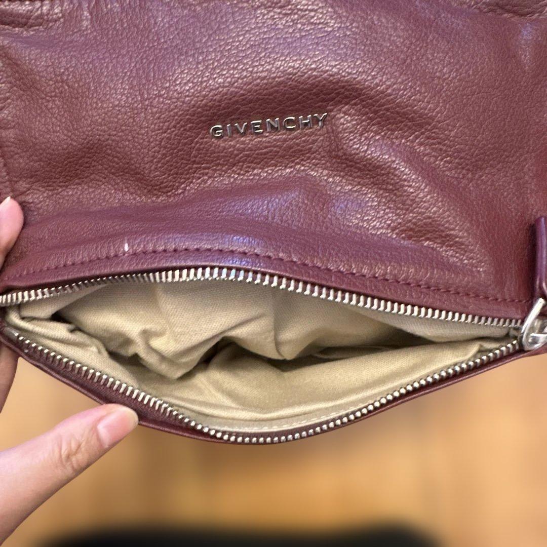 AkOさま　GIVENCHY ハンドバッグ ショルダー パンドラ ボルドー