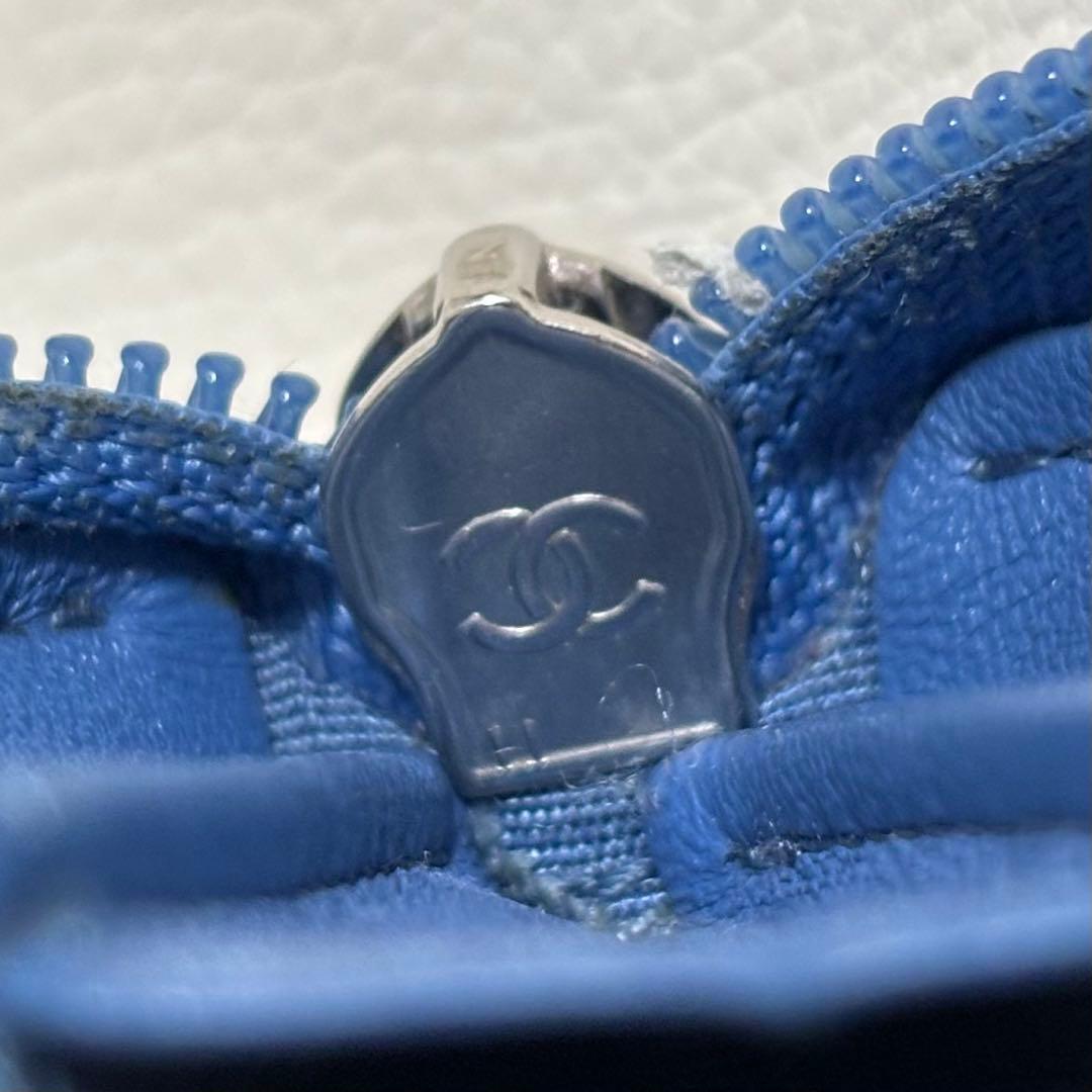 CHANEL ボーイシャネル ミディアム ウォレット ラウンドファスナー財布