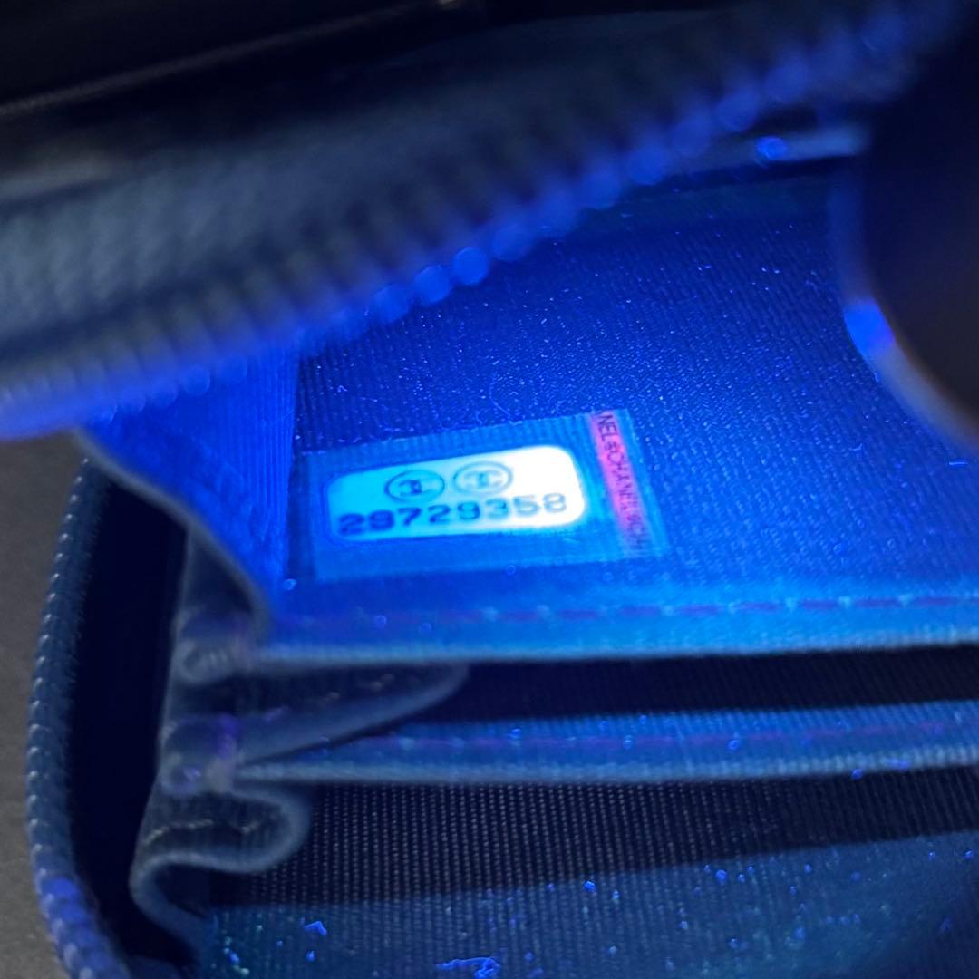 CHANEL ボーイシャネル ミディアム ウォレット ラウンドファスナー財布