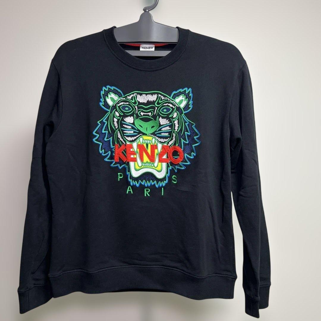 KENZO タイガー刺繍 クルーネック スウェット