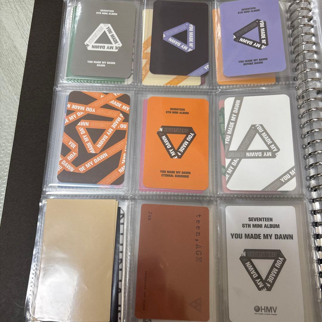 seventeen ジュン ymmd HMV特典　台湾限定　コンプ　トレカ