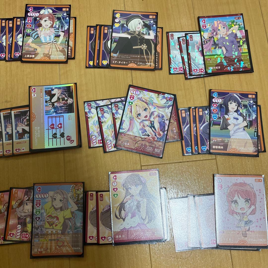 ラブライブカードゲーム　ラブカ　デッキ　みらぱランジュ