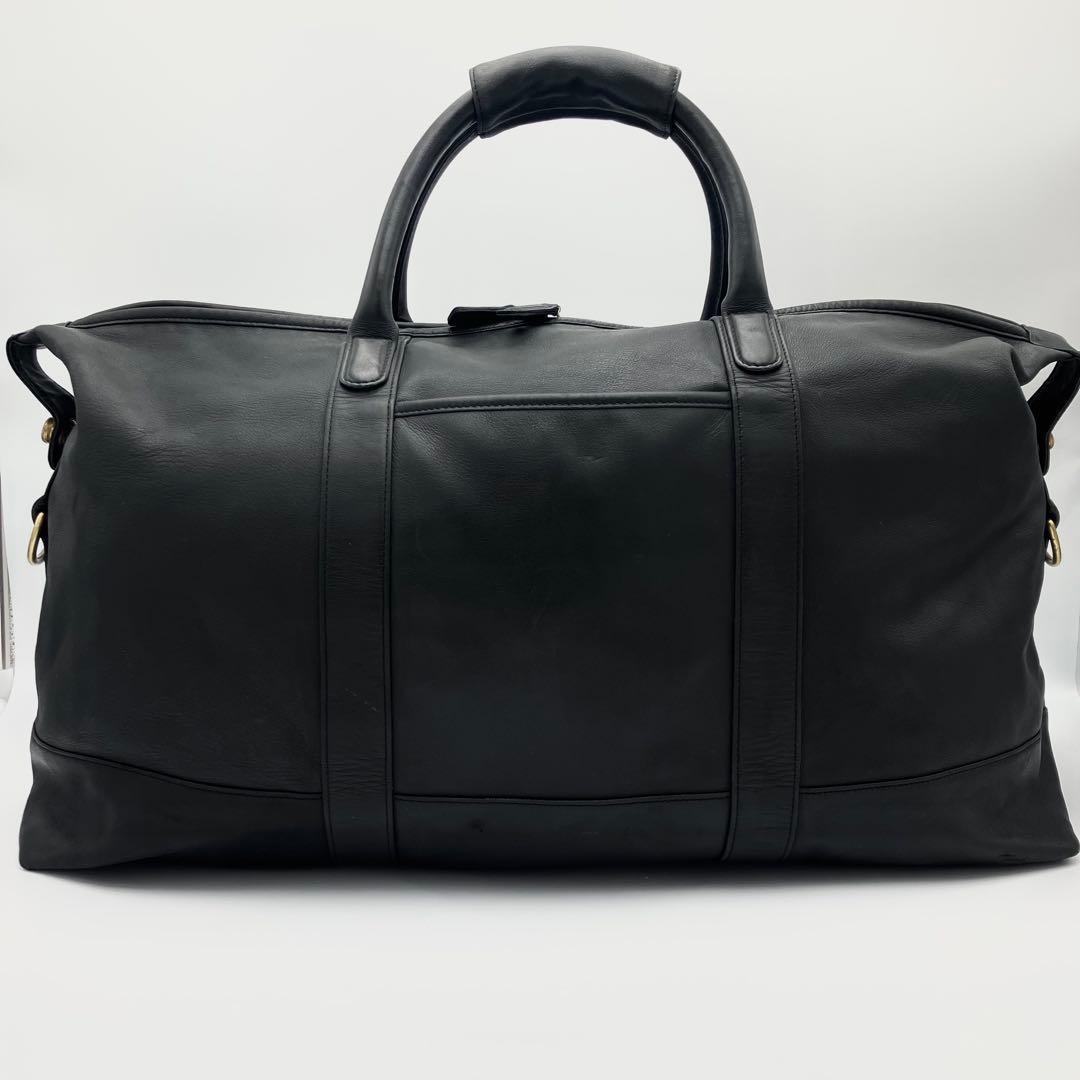 オールドコーチ ボストンバッグ 2way vintage レザー 旅行 大容量