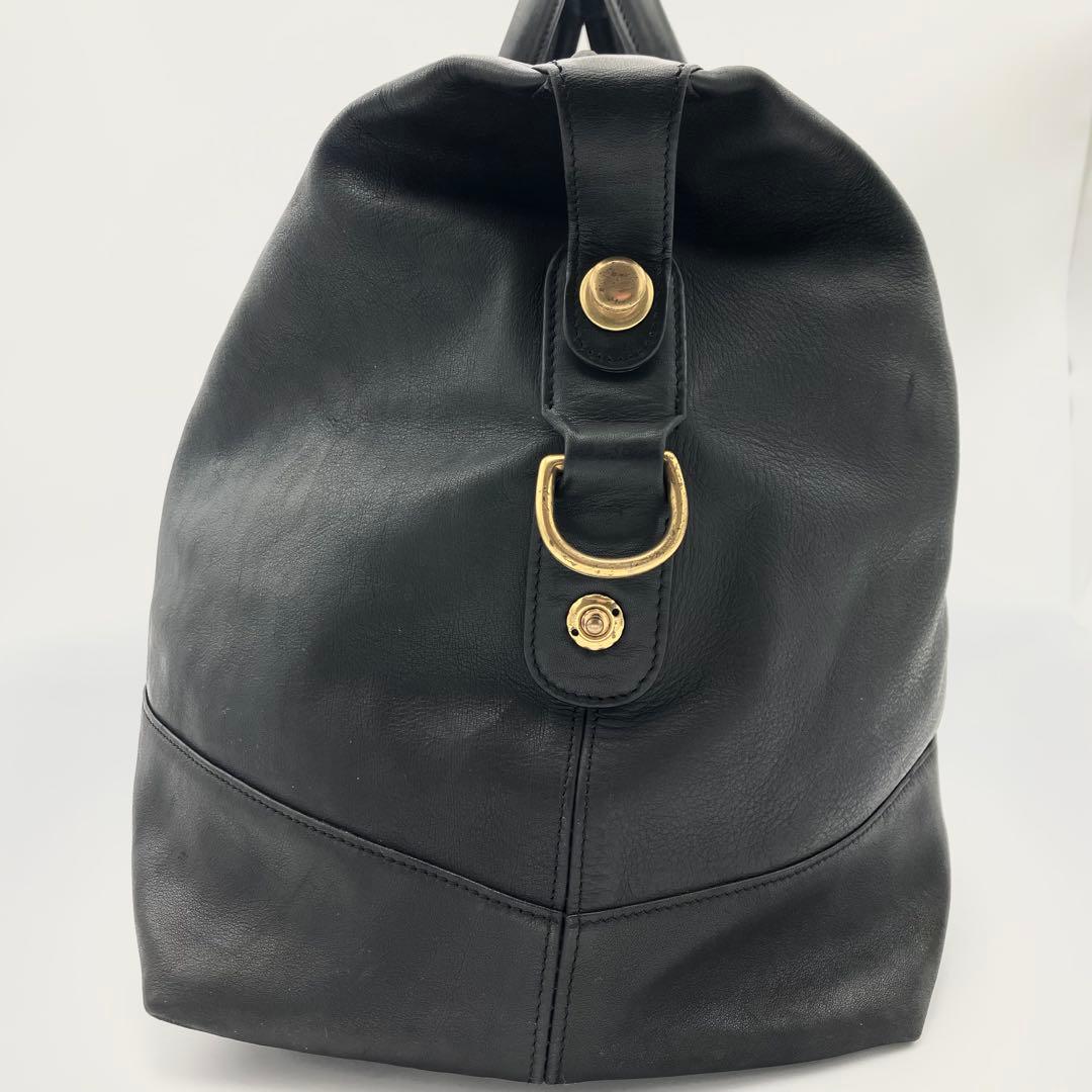 オールドコーチ ボストンバッグ 2way vintage レザー 旅行 大容量