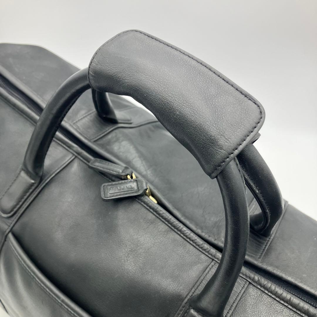 オールドコーチ ボストンバッグ 2way vintage レザー 旅行 大容量