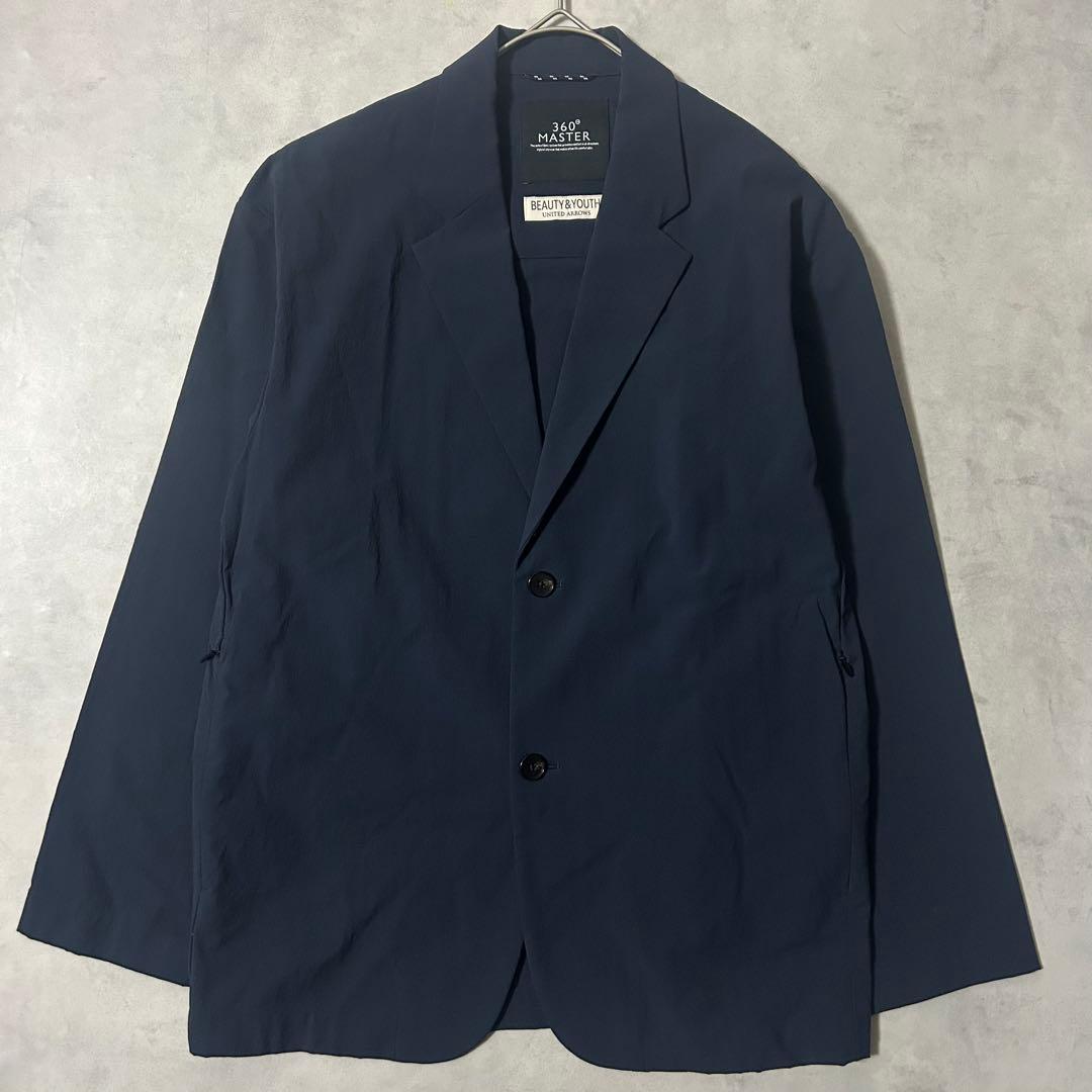 ビューティーアンドユース 360°MASTER テーラードジャケット 2B 伸縮