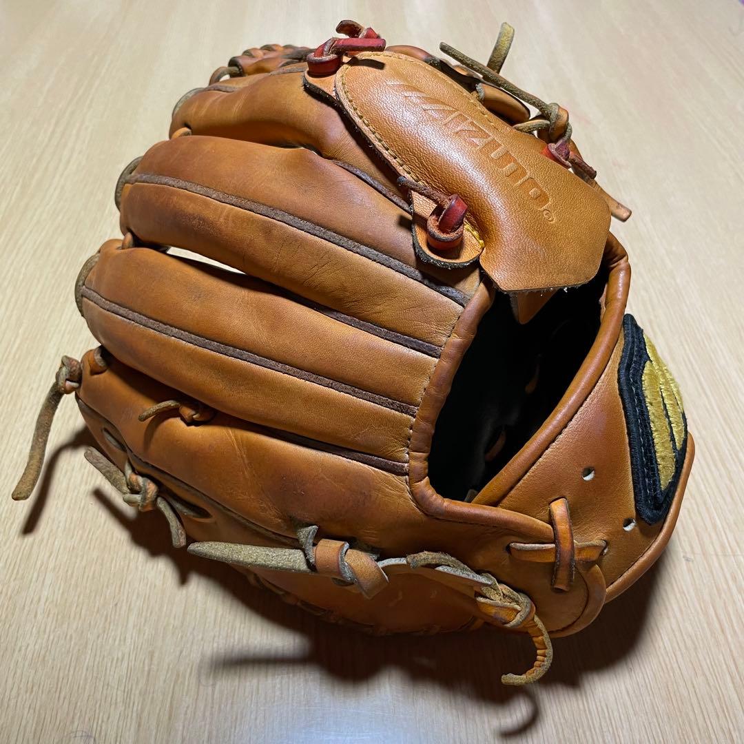 ミズノプロ 硬式 一般 内野手用 W18613 グローブ ビッグM 右投げ