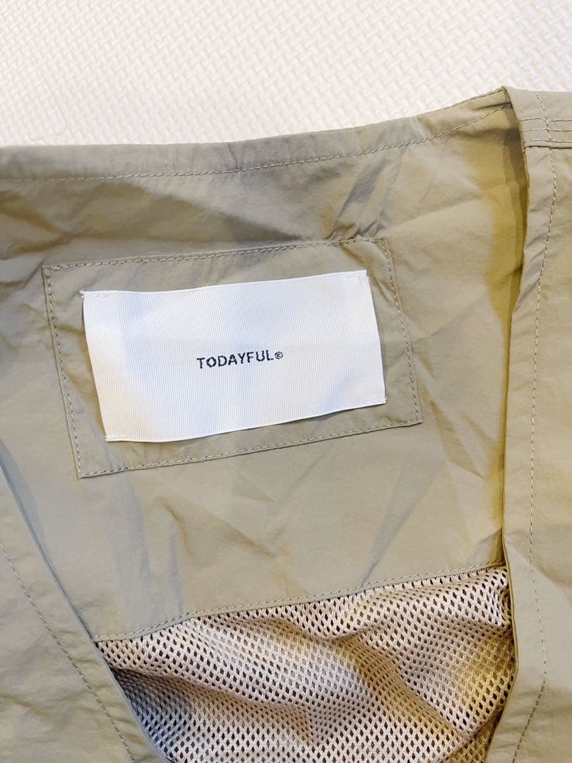 ◉週末価格❗️TODAYFUL/トゥデイフル】ナイロンポケットベスト