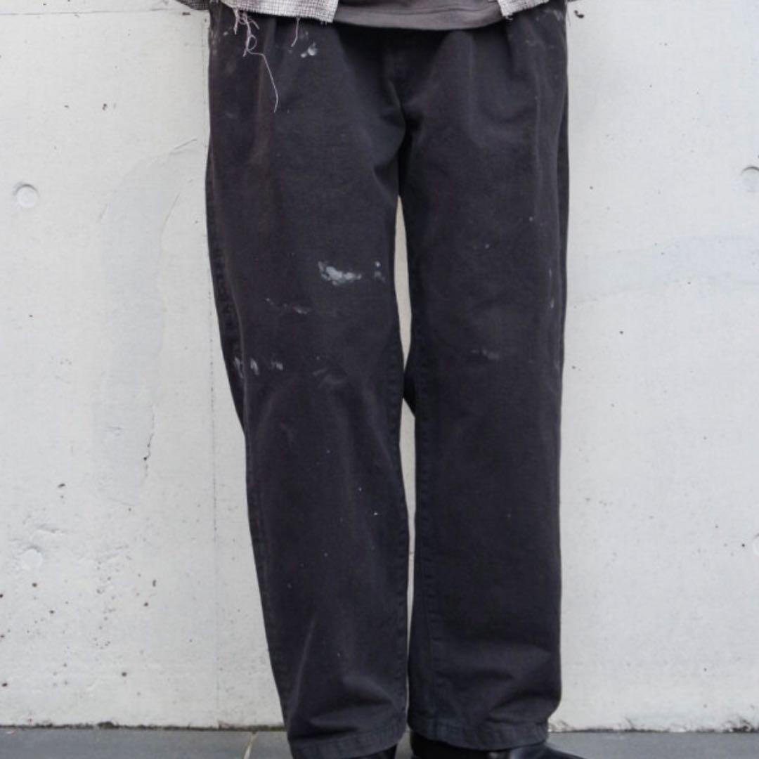 【ANCELLM】PAINT CHINO TROUSERS\