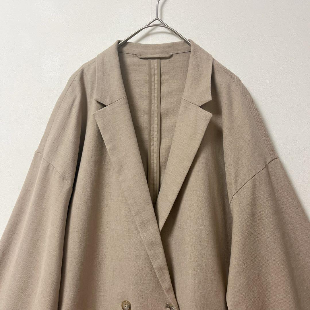 ジャーナルスタンダードラックス　ダブルブレストジャケット　レディース　ベージュ