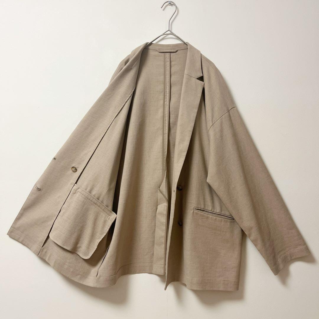 ジャーナルスタンダードラックス　ダブルブレストジャケット　レディース　ベージュ