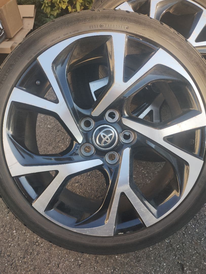 格安トヨタC-HR純正 18インチホイール 流用ノア ヴォクシー エスクァイア等